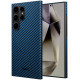 Θήκη Samsung Galaxy S24 Ultra Nekit Fiber Σκληρή με MagSafe Aramid Fiber 1mm 1500D Kevlar - Blue (8719246469657)
