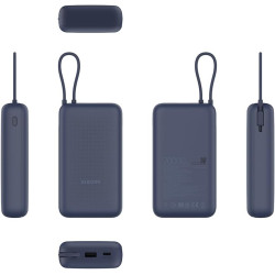 PowerBank Official Xiaomi με 1 x Καλώδιο Type-C / 1 x Θύρα USB-Α / 1 x Θύρα Type-C 33W 20.000mAh - Ice Blue (BHR8975GL)