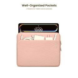 Universal Θήκη Tablet Tomtoc Light-B18 Classic Everyday Tablet Sleeve για Tablet έως 13" - Pink (B18B1P1)
