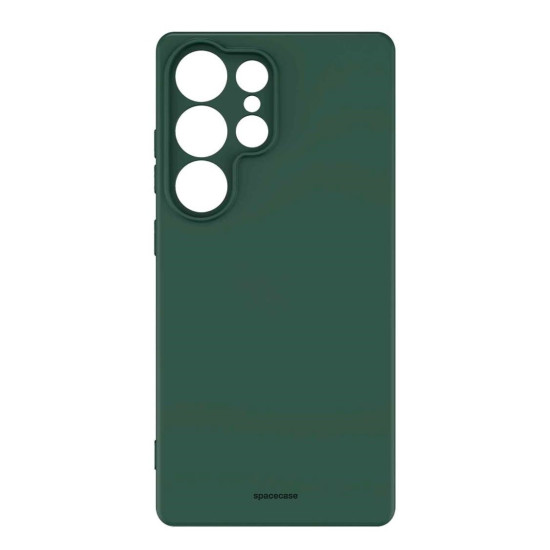 Θήκη Samsung Galaxy S25 Ultra Spacecase Silicone Case Σιλικόνης - Dark Green (5905719114893)
