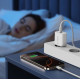 Φορτιστής Tech-Protect NC20W Αντάπτορας με 1 x Type-C 20W & 1 x Καλώδιο Type-C σε Type-C 100cm - White (5906302361588)