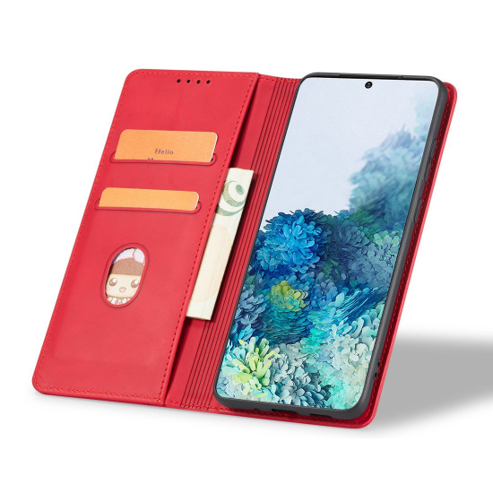 Θήκη Samsung Galaxy A26 Bodycell Book Case Πορτοφόλι - Red (5206015080456)