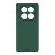 Θήκη Xiaomi Redmi Note 14 Pro 5G / Poco X7 Spacecase Silicone Case Σιλικόνης - Dark Green (5905719113612)
