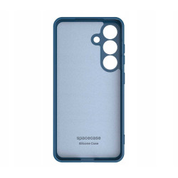 Θήκη Samsung Galaxy S25 Spacecase Silicone Case Σιλικόνης - Blue (5905719114794)