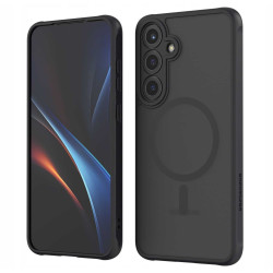 Θήκη Samsung Galaxy S25 Plus Spacecase Hybrid MagSafe Σκληρή Ημιδιάφανη με MagSafe - Black (5905719114732)