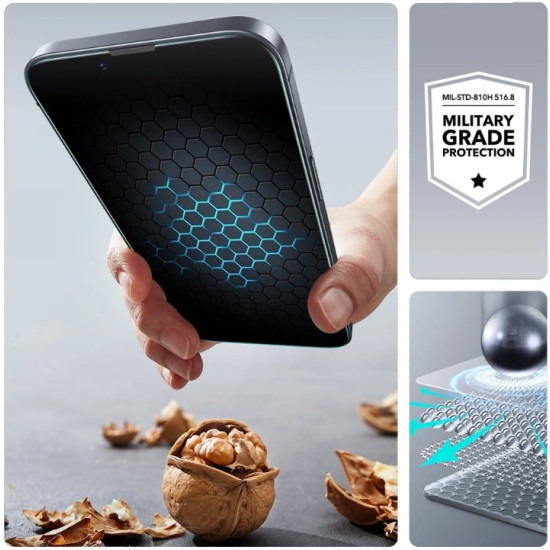 Tempered Glass iPhone 17e / 16e / 14 / 13 / 13 Pro ESR UltraFit Classic Αντιχαρακτικό Γυαλί Προστασίας Οθόνης 2 Τεμάχια - Clear (4894240266144)