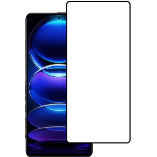 Tempered Glass Samsung Galaxy S25 Ultra T-Max Premium Full Glue Αντιχαρακτικό Γυαλί Προστασίας Οθόνης - Black (5206015081811)