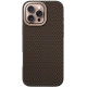 Θήκη iPhone 16 Pro Max Uniq Keva Max Ανθεκτική Aramid Fiber με MagSafe & Kickstand - Brown (UNIQ-IP6.9P(2024)-KEVMMBWN)