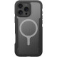 Θήκη iPhone 16 Pro Uniq Combat Active Ανθεκτική με MagSafe & Ανακλαστικό Λουράκι Χειρός - Charcoal Black (UNIQ-IP6.3P(2024)-COMAMCBLK)