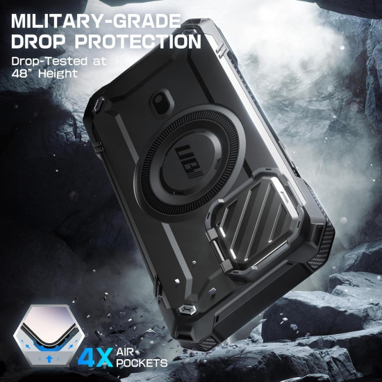 Θήκη iPhone 15 Pro Max Supcase Unicorn Beetle XT Mag Ανθεκτική MagSafe με Μεταλλικό Κάλυμμα για την Κάμερα - Black (843439137165)