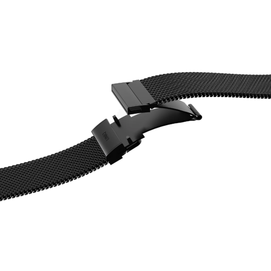 Λουράκι Apple Watch SE/11/10/9/8/7/6/5/4 (42/41/40mm) Uniq Dante Pro από Ανοξείδωτο Ατσάλι - Graphite Black (UNIQ-42MM-DANPGBLK)