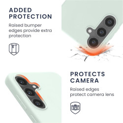 Θήκη Samsung Galaxy S24 FE KWmobile TPU Silicone Case Σιλικόνης - Cool Mint (KWM000021WC004C)