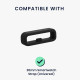 Βρόχοι Στήριξης KW Holder Loops Universal Θηλιές Σιλικόνης για Λουράκια Smartwatch 20mm 10 Τεμάχια - Grey / Black / White (KWM000024YI003C)