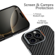 Θήκη iPhone 16 Pro Max Tech-Protect Ion Carbon Σκληρή με MagSafe - Black / Silver (5906302363315)