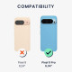 Θήκη Google Pixel 9 Pro KWmobile TPU Case with Camera Lens Protector Σιλικόνης με Πλαίσιο Κάμερας - Neon Pink (KWM000020PH006C)