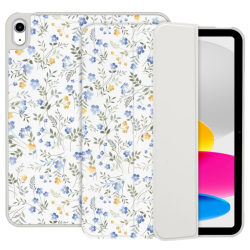 Θήκη iPad (A16) 11th Gen. 2025 11" / 10th Gen. 2022 10.9" Tech-Protect SC Pen Smartcase Flip με Υποδοχή για Apple Pencil - Spring Flowers (5906302363193)