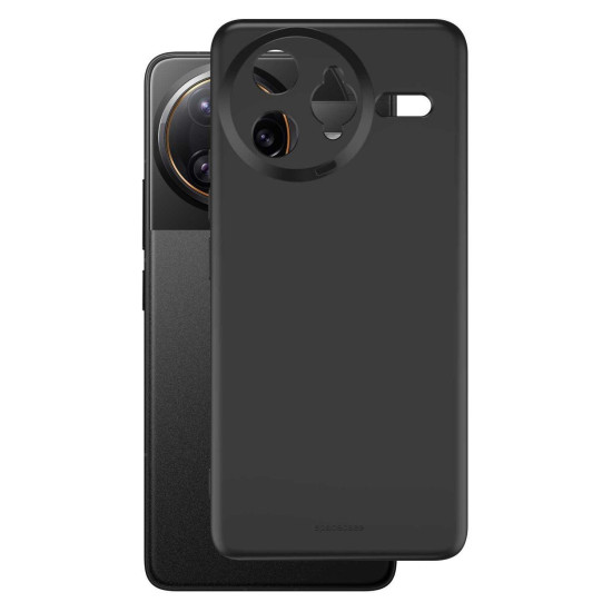 Θήκη Xiaomi Poco F7 Ultra Spacecase Silicone Case Σιλικόνης - Black (5905719119195)
