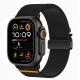 Λουράκι Apple Watch Ultra/SE/11/10/9/8/7/6/5/4 (49/46/45/44mm) Tech-Protect Nylon Clasp - Black (5906302363018)