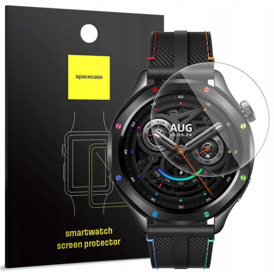 Tempered Glass Xiaomi Watch S4 47mm Spacecase Smartwatch Glass 2.5D Αντιχαρακτικό Γυαλί Προστασίας Οθόνης - Clear (5905719119072)