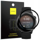 Hybrid Glass Garmin Vivoactive 6 Spacecase Smartwatch Αντιχαρακτικό Προστατευτικό Υβριδικό Οθόνης - Black (5905719119591)