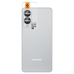 Tempered Glass Samsung Galaxy S25 Edge Spigen GLAS.tR EZ Fit OPTIK Pro HD Camera Lens Protector Αντιχαρακτικό Γυαλί Προστασίας για Φακό Κάμερας 2 Τεμάχια - Black (AGL09413)