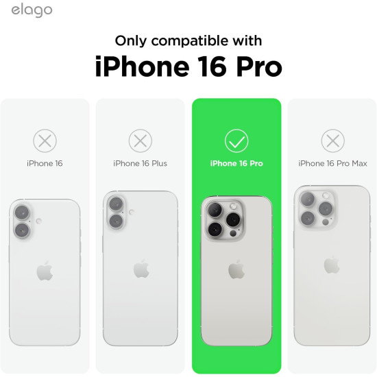 Θήκη iPhone 16 Pro Elago Silicone Case Premium Σιλικόνης - Hot Pink (ES16SC63PRO-HPK)