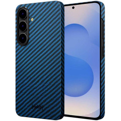 Θήκη Samsung Galaxy S25 Plus Nekit Fiber Σκληρή με MagSafe Aramid Fiber 1mm 1500D Kevlar - Blue (8719246469817)