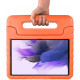 Θήκη Samsung Galaxy Tab S7 Plus / S7 FE 12.4" HappyCase Ανθεκτική για Παιδιά - Orange (8719246392344)