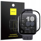Hybrid Glass Amazfit Bip 6 Spacecase Smartwatch Αντιχαρακτικό Προστατευτικό Υβριδικό Οθόνης - Black (5905719119607)