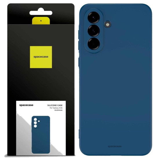Θήκη Samsung Galaxy A36 Spacecase Silicone Case Σιλικόνης - Blue (5905719117412)