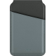 Universal Θήκη Uniq Lyden Duo Series MagSafe Πορτοφόλι για Κάρτες με RFID & Αναδιπλούμενη Βάση από Δέρμα Vegan - Washed Blue / Black (UNIQ-LYDENDS-WBLUBLK)