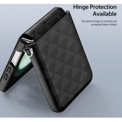 Θήκη Samsung Galaxy Z Flip6 DuxDucis Fitt Series Σκληρή - Black (6934913005729)