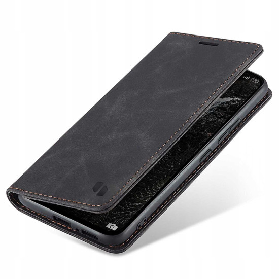 Θήκη Xiaomi Redmi Note 14 5G Spacecase Wallet Πορτοφόλι - Black (5905719117054)