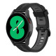 Λουράκι (22mm) Huawei Watch GT 2 46mm / GT 2 Pro / GT 3 Pro 46mm / Ultimate / Xiaomi Watch S1 / Xiaomi Redmi Watch 5 Active Techsuit Watchband W002 Σιλικόνης - Black (5949419024830)
