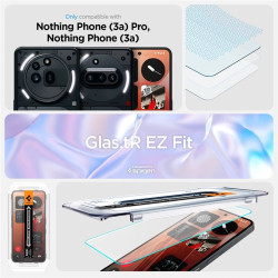 Tempered Glass Nothing Phone 3a / 3a Pro Spigen GLAS.tR EZ Fit HD Αντιχαρακτικό Γυαλί Προστασίας Οθόνης - Clear (AGL09429)