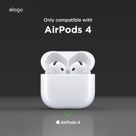 Θήκη AirPods 4th Gen Elago Cassette Player Hang Case Σιλικόνης - Blue (EAP4-CST-HANG-BL)