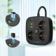 Πολύπριζο Tech-Protect PCS3X4 Power Strip με 3 x Υποδοχές AC 250V με Διακόπτη & Καλώδιο 200cm 2 x USB-A / 2 x Type-C 2.1A - Black (5906302363414)