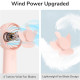 Ανεμιστηράκι JisuLife Handheld Fan Life6 FA20X Premium Φορητό Επαναφορτιζόμενο με 3 Ταχύτητες Ανέμου 4.000mAh - Pink (6972154736637)
