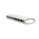 PowerBank Remax Proda PPP-11 LED Star Talk Φορητή Μπαταρία Φόρτισης 12.000mAh με Φακό & 3 x USB-A 2.1A - White / Grey (5206015026201)