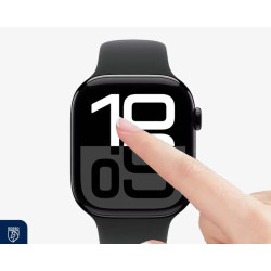 Tempered Glass Apple Watch 11 / 10 46mm Rosso with Installation Tray Αντιχαρακτικό Προστατευτικό Γυαλί Οθόνης 2 Τεμάχια - Black (8719246474446)