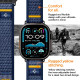 Λουράκι Apple Watch Ultra/SE/11/10/9/8/7/6/5/4 (49/46/45/44mm) Spigen Athlex Air Υφασμάτινο - Active Navy (AMP09036)
