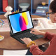 Θήκη iPad Pro 12.9'' 2022 / 2021/ 2020 / iPad Air 13" 2026 / 2024 Tech-Protect Smartcase Magnetic + Keyboard Μαγνητική με Πληκτρολόγιο Bluetooth - Black (5906302363452)