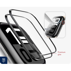 Tempered Glass Apple Watch 11 / 10 42mm Rosso with Installation Tray Αντιχαρακτικό Γυαλί Προστασίας Οθόνης 2 Τεμάχια - Black (8719246474439)