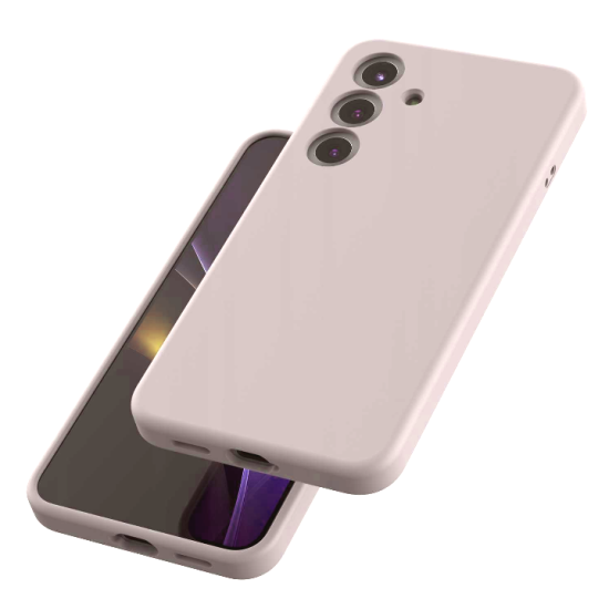 Θήκη Samsung Galaxy S25 Spacecase Silicone Magnetic Case Σιλικόνης με MagSafe - Light Purple (5905719114176)