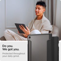 Θήκη Samsung Galaxy Tab S10 Lite 10.9" / S10 FE 10.9" / S9 FE 10.9" / S9 11" Spigen Ultra Hybrid Pro με Υποδοχή για Γραφίδα - Black (ACS09498)