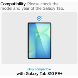 Tempered Glass Samsung Galaxy Tab S10 FE Plus 13.1" X620 / X626B Spigen GLAS.tR Slim Premium Αντιχαρακτικό Γυαλί Προστασίας Οθόνης - Clear (AGL09427)