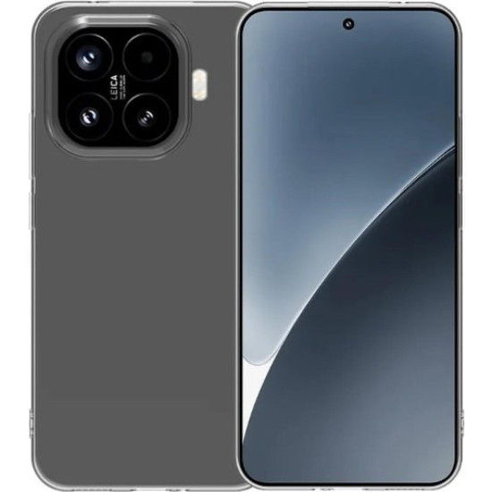 Θήκη & Tempered Glass Xiaomi 15T Pro Vivid Set Gelly Case Σετ Διάφανη Σιλικόνης & Full Face Αντιχαρακτικό Γυαλί Προστασίας Οθόνης - Transparent / Black (VIGELLY482GLASSBK)