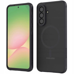 Θήκη Samsung Galaxy A56 Spacecase Hybrid MagSafe Σκληρή Ημιδιάφανη με MagSafe - Black (5905719117481)