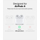 Θήκη AirPods 4th Gen Ringke Silicone Σκληρή - Black (8800274964198)