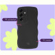 Θήκη Samsung Galaxy S25 Plus HappyCase Wavy Σιλικόνης - Black (8719246478086)